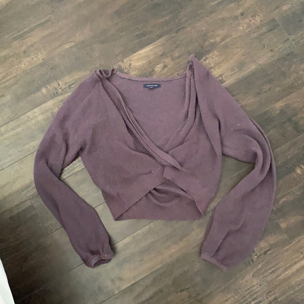 Purple American Eagle Sweater
